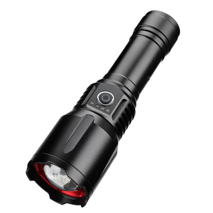 Besjaar zaklamp led oplaadbaar met 5200mAh Batterij - 7800 Lumen - USB-C Oplaadbaar - Waterproof IP65